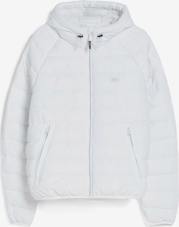 Veste mi-saison Bershka en blanc : devant