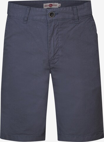 Petrol Industries Regular Chino Pants 'Clearlake' in Blue: front