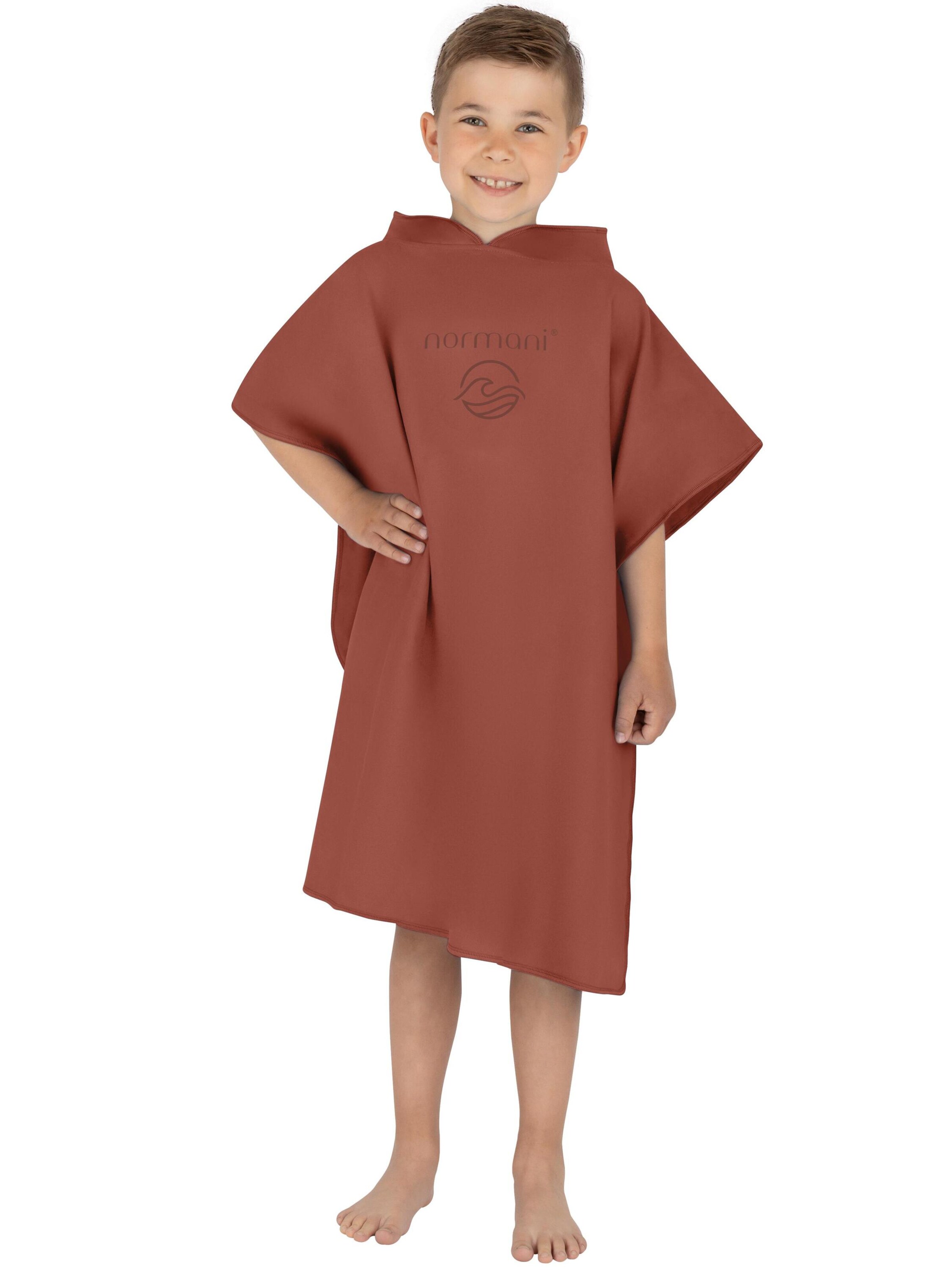 normani Bathrobe 'Manati' in Red