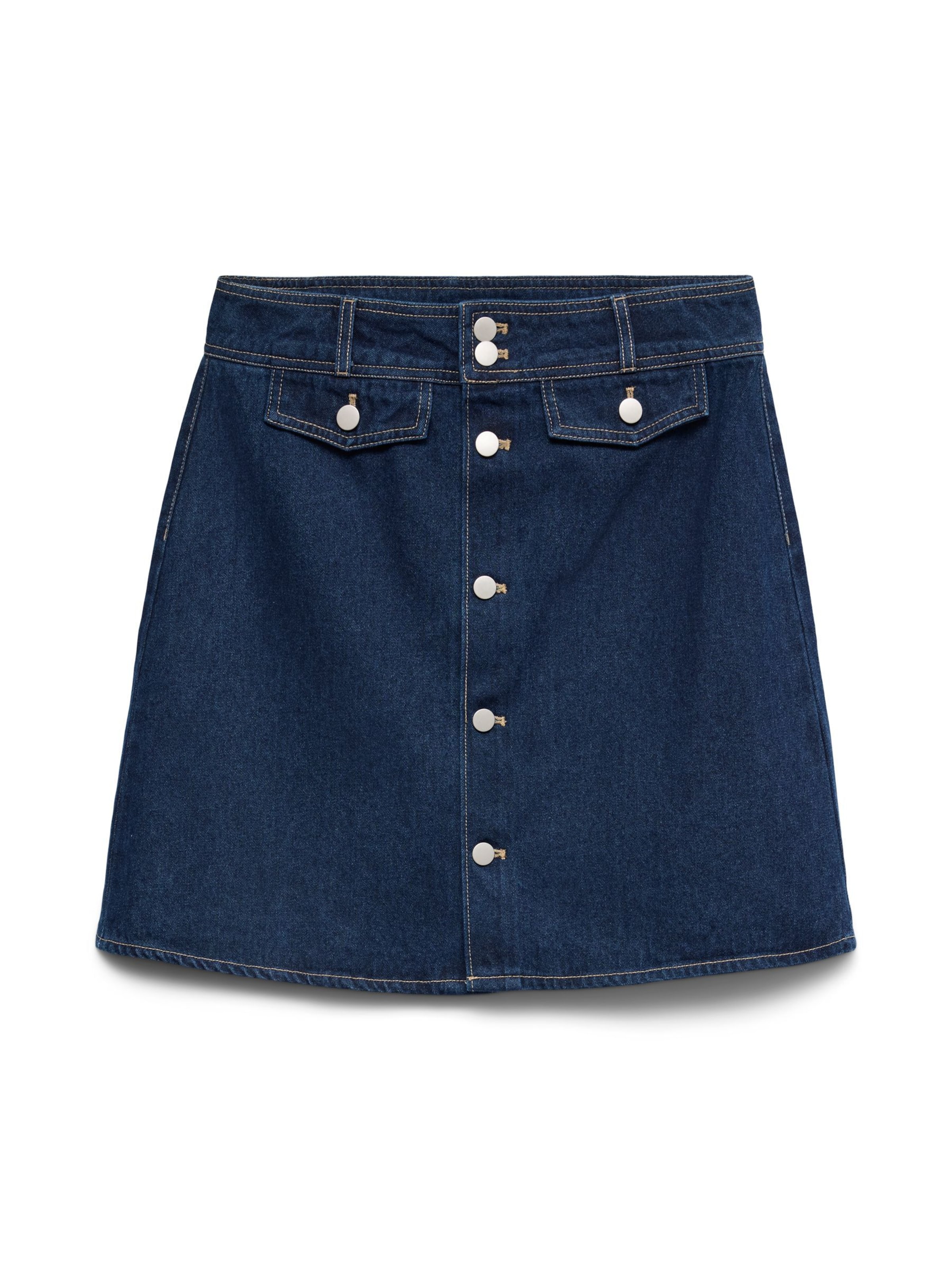 VERO MODA Jupe 'VMOlka' en bleu foncé, Vue avec produit