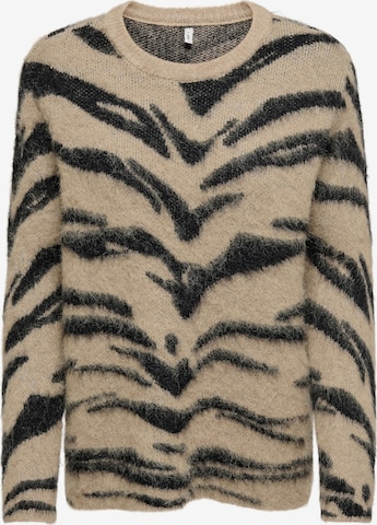 ONLY Свитер 'ONLCOSTA' в Бежевый: спереди