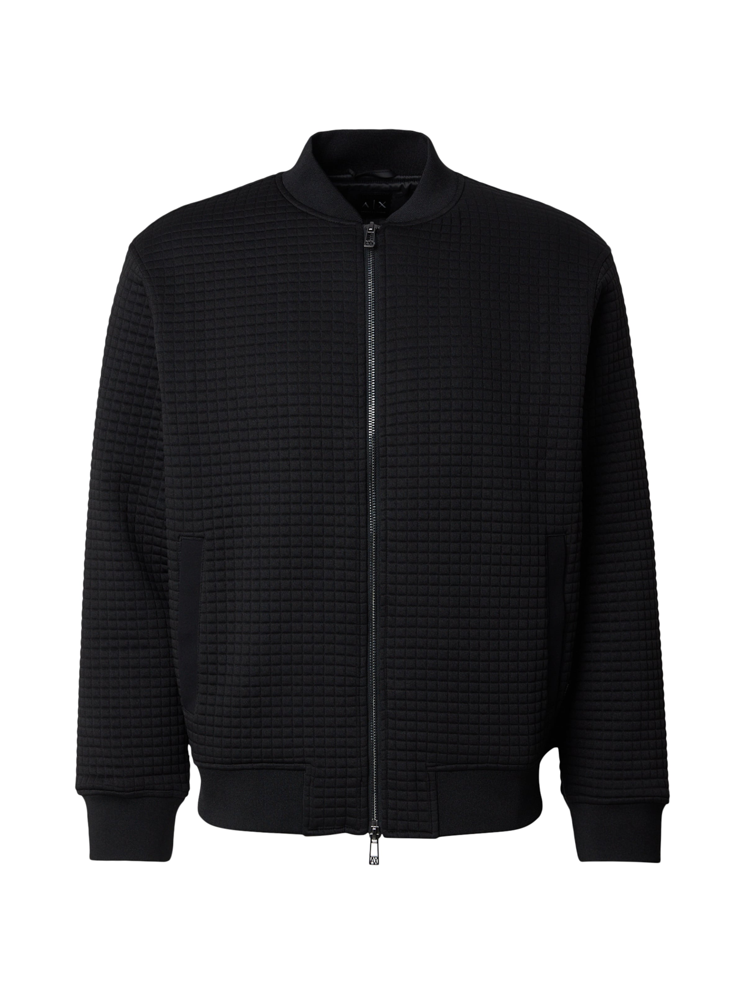 ARMANI EXCHANGE Between-Season Jacket in Black: front