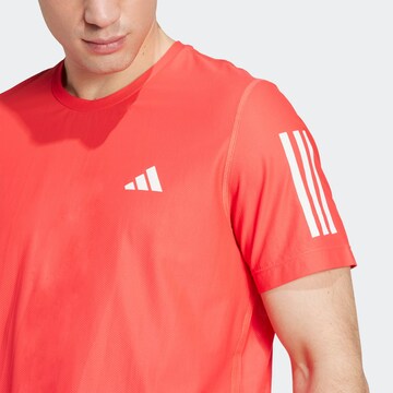 ADIDAS PERFORMANCE Performance Shirt 'Own The Run' in Red