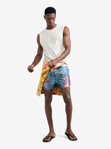 Desigual Плавательные шорты в Синий