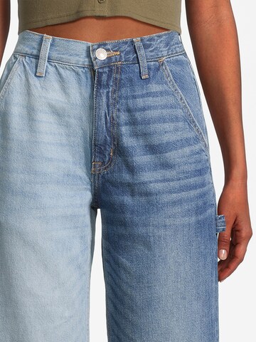 AÉROPOSTALE Wide Leg Jeans i blå