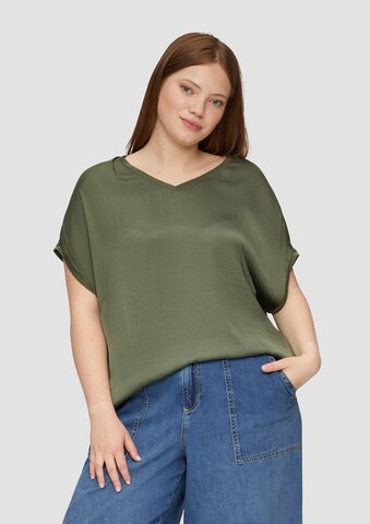 QS Shirt in Green: front