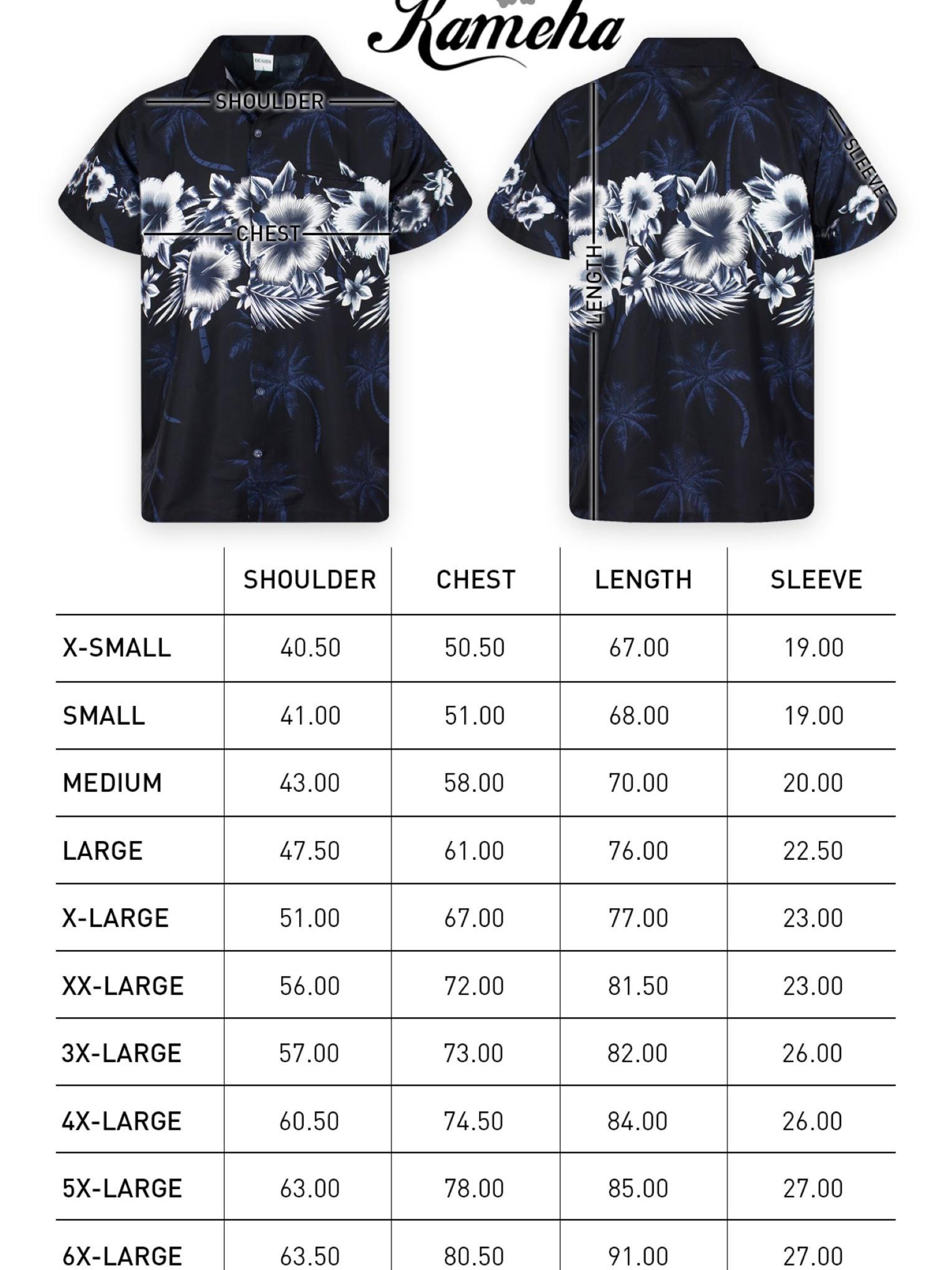 King Kameha Blouse 'Flower Chest' in Black