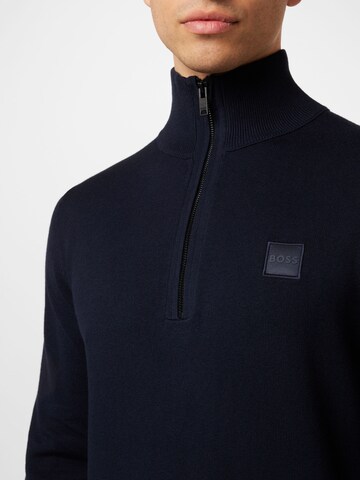 BOSS Pullover 'Kanobix' in Blau