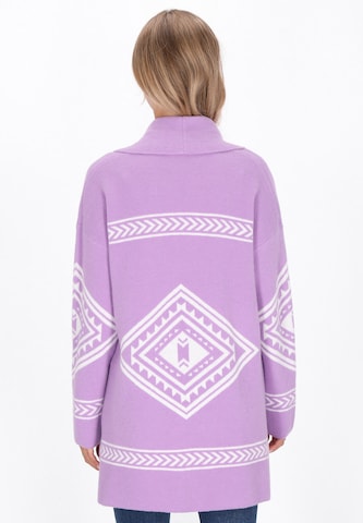IZIA Gebreid vest in Lila