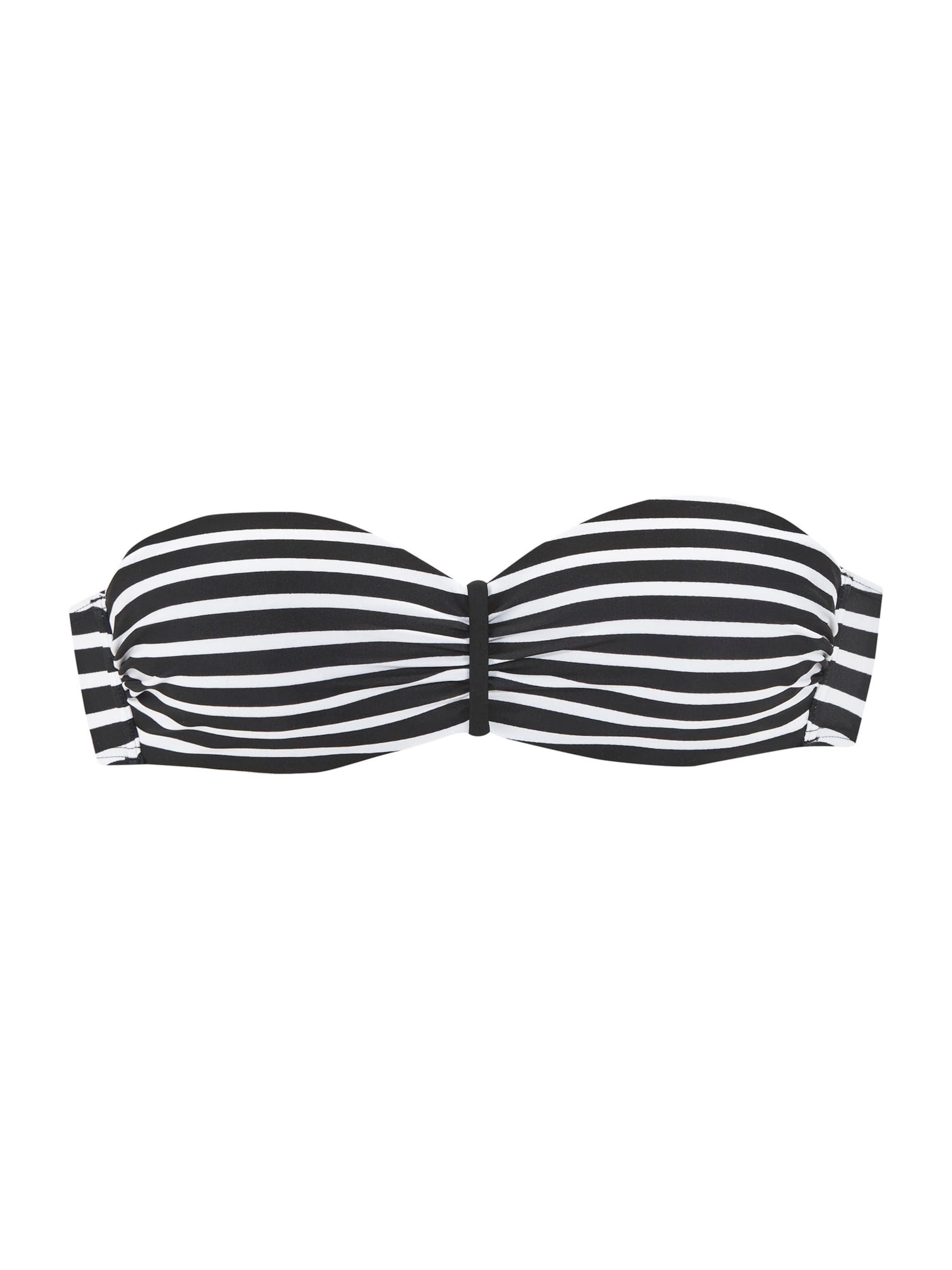 juoda VENICE BEACH Plati Bikinio viršutinė dalis