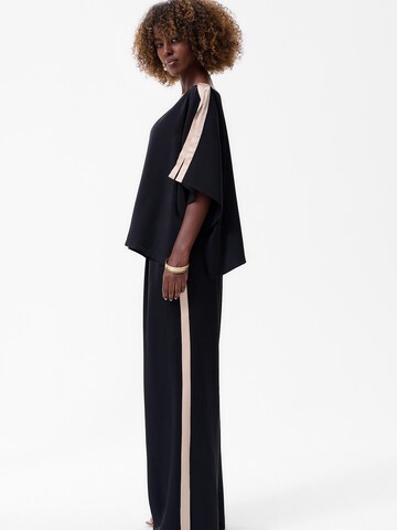Blue Shadow Wide Leg Hose‌‌‌‌‌‌ in Schwarz