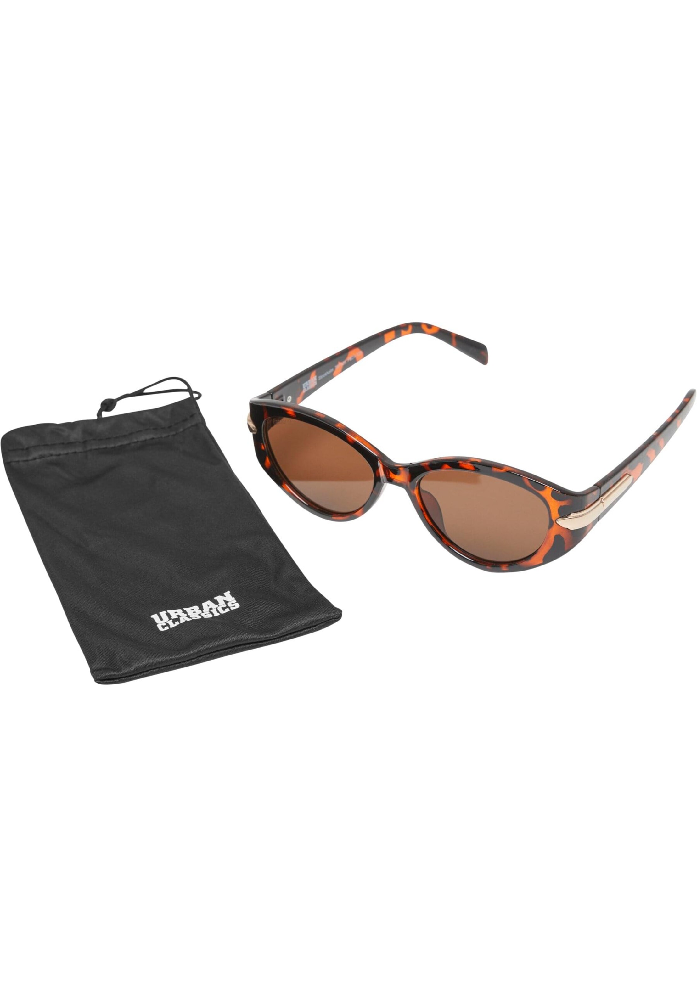 Urban Classics Sunglasses ' ' in Brown: front