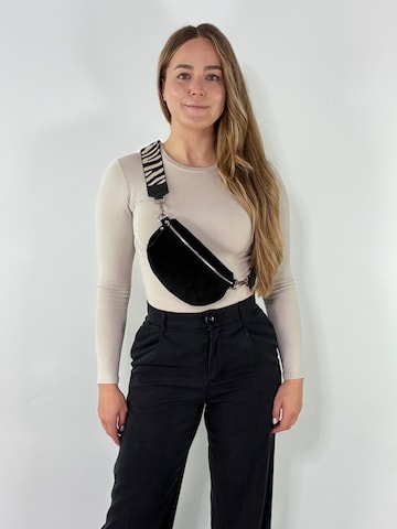 lePelou - Riñonera 'LIVIA small' en negro