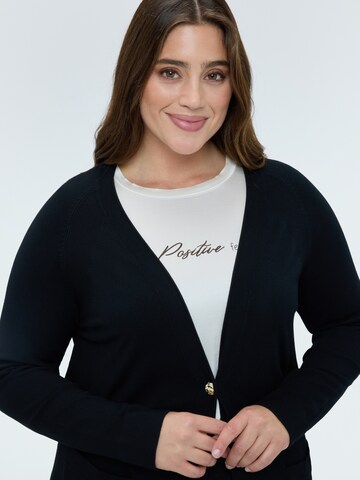 Fiorella Rubino Knit cardigan in Black