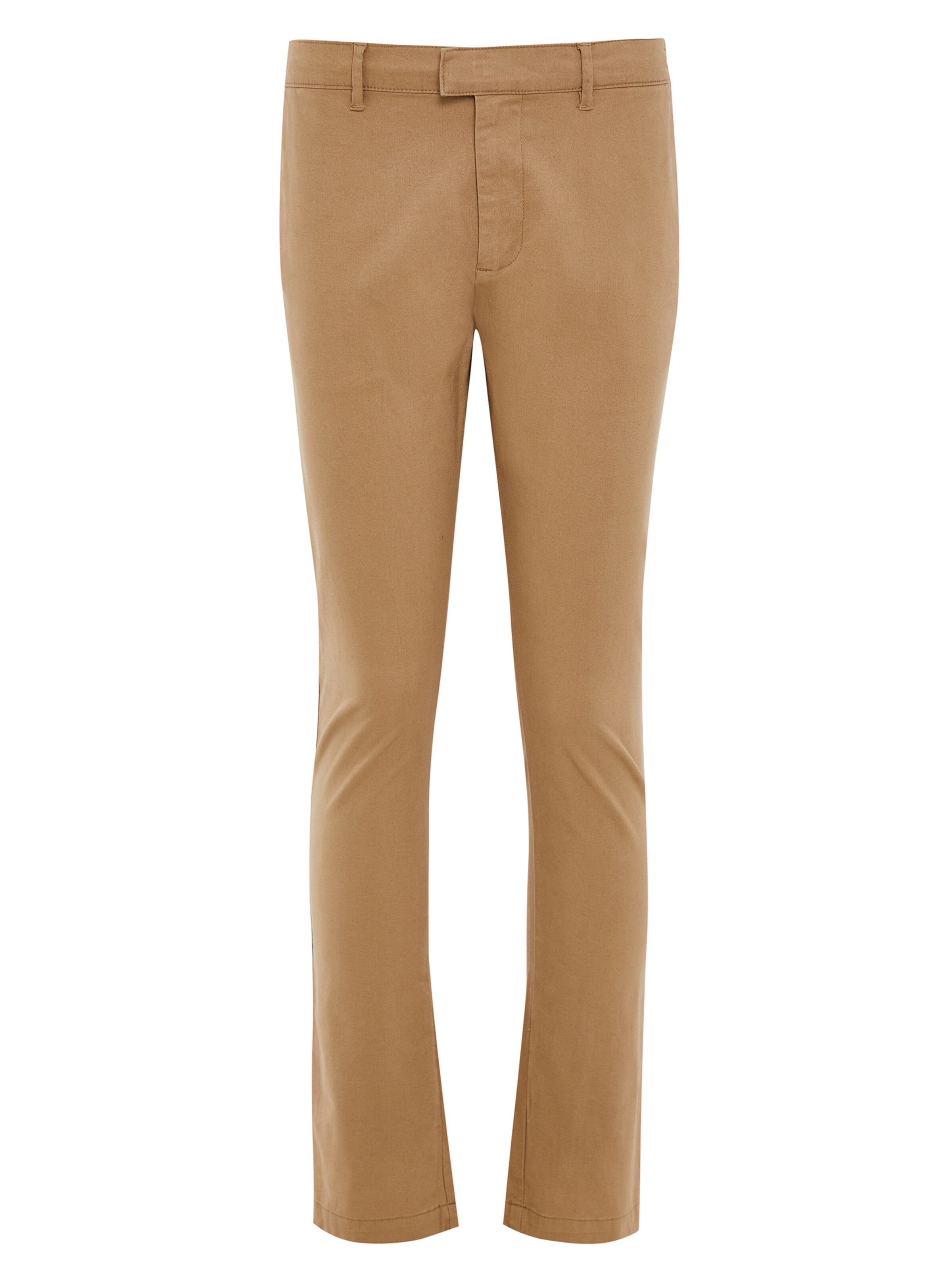 Threadbare Regular Chino trousers 'Marley' in Brown: front