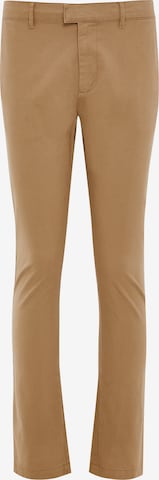Threadbare Regular Chino trousers 'Marley' in Brown: front