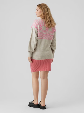 MAMALICIOUS Pullover 'Ilka in Grau