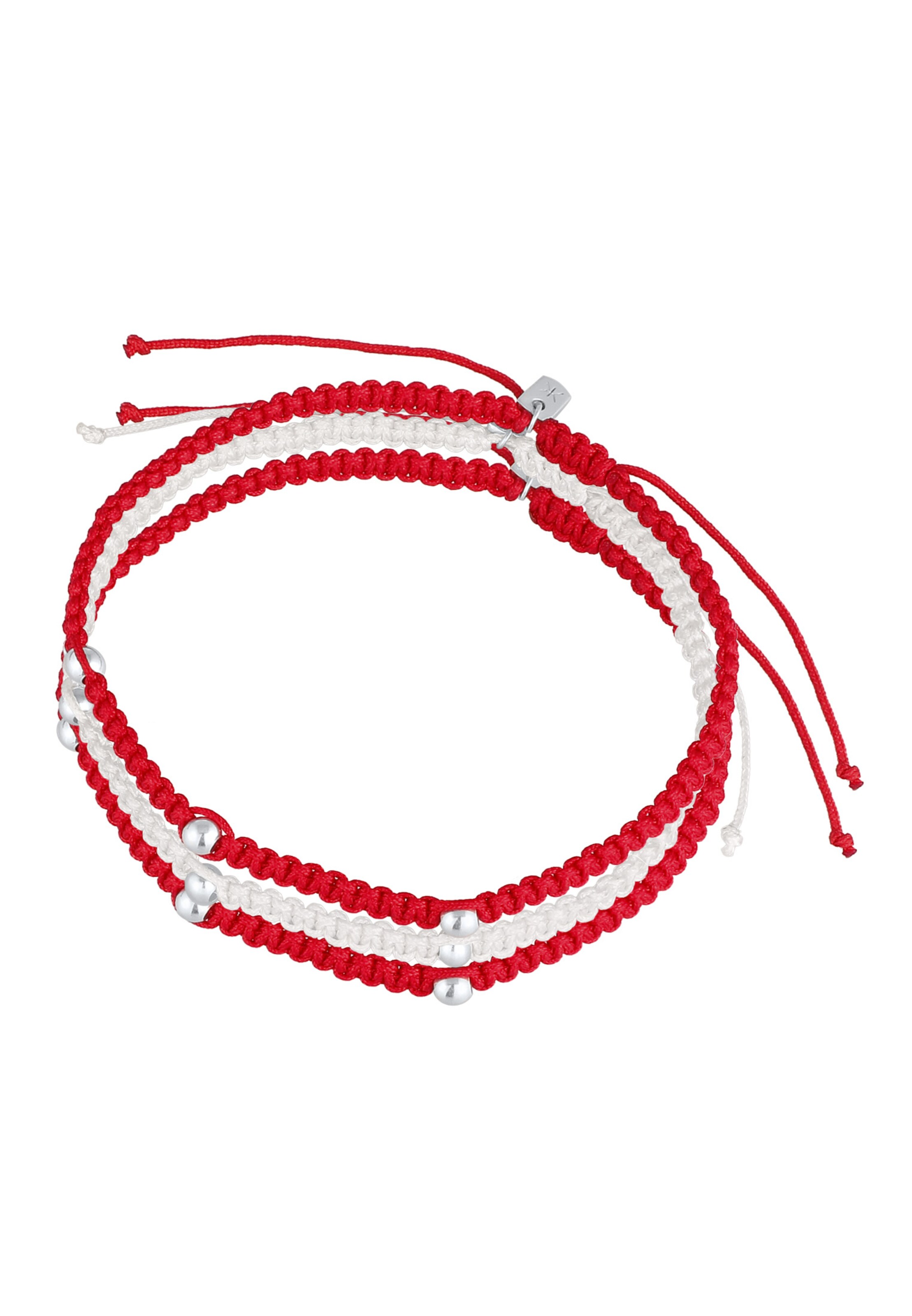 KUZZOI Armband 'Kugel' in Rood