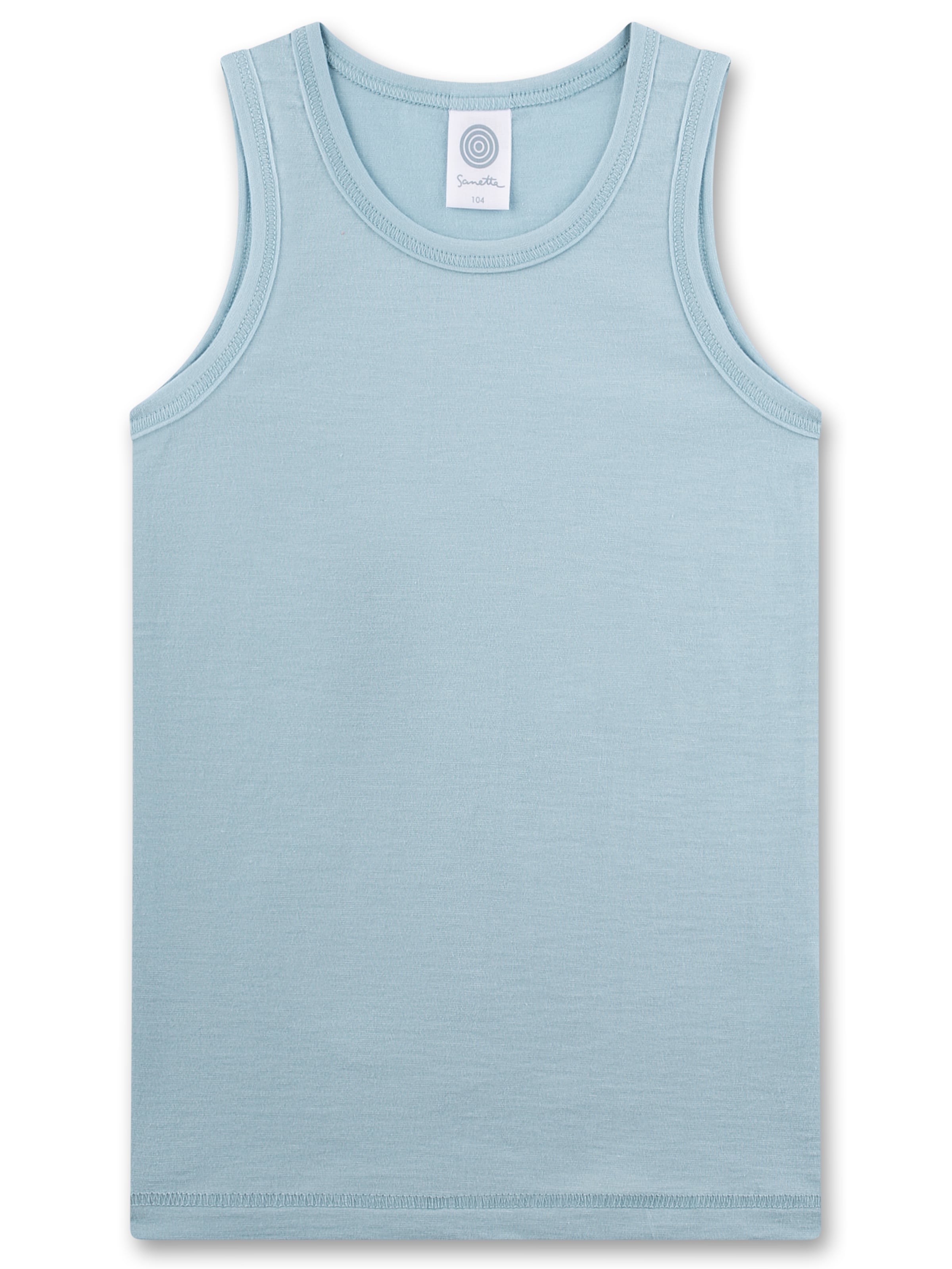 Maglietta intima di Sanetta in blu