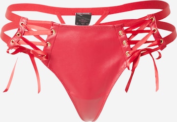 Hunkemöller - Tanga 'Manu' en rojo: frente