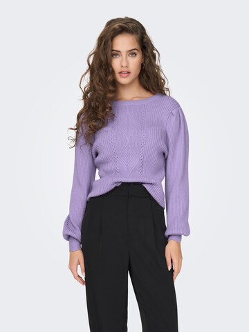 ONLY Pullover 'FIA' in Lila: predná strana