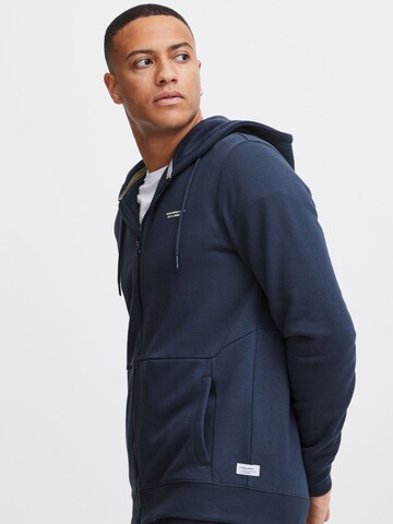 BLEND - Sudadera con cremallera 'Pepe' en azul