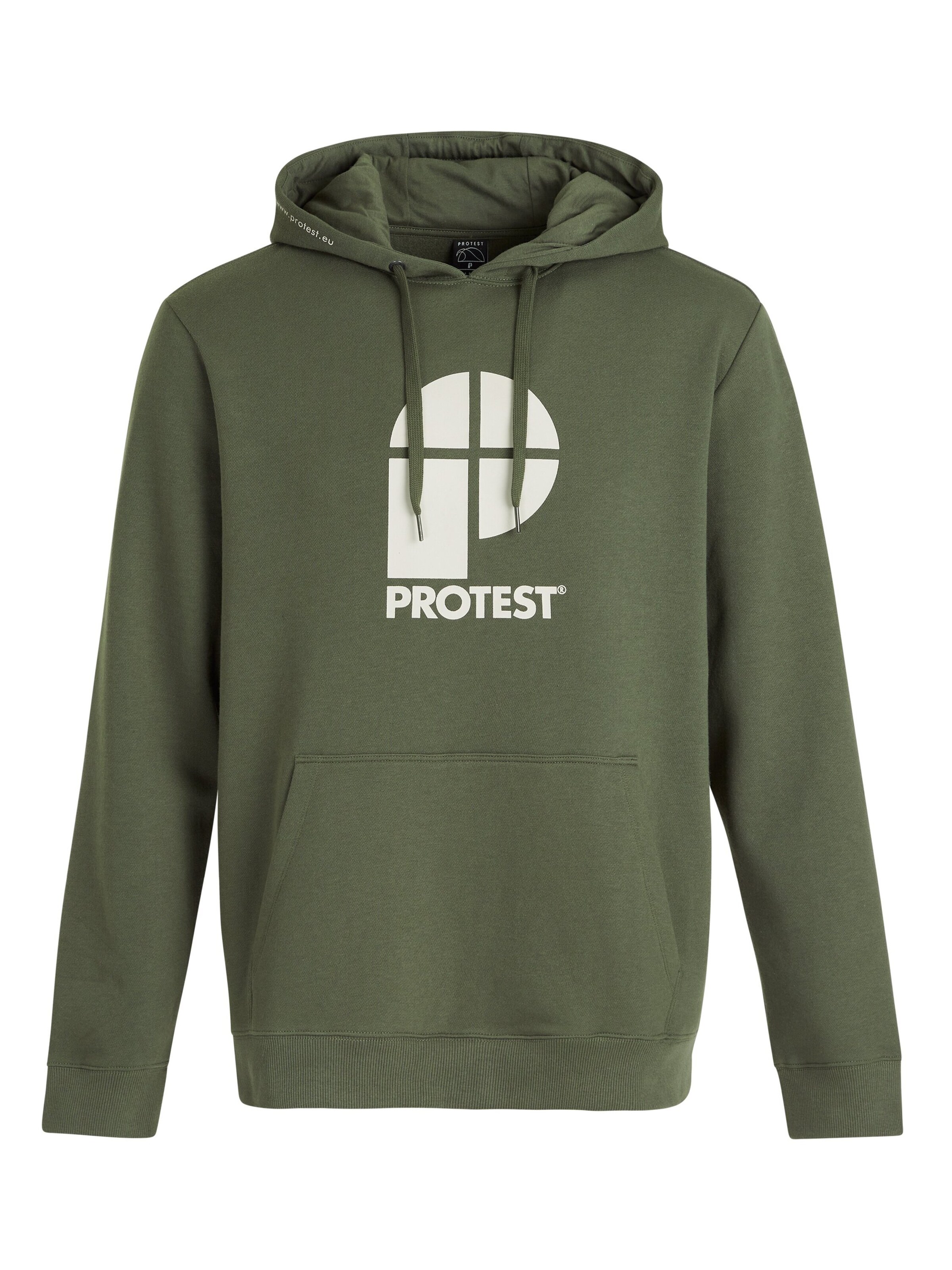 PROTEST Pullover 'CLASSIC LOGO HOODY'‌‌ in Grün: Vorderseite