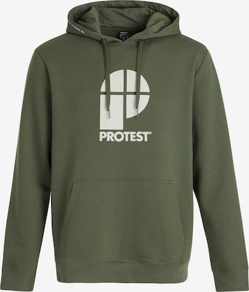 PROTEST Pullover 'CLASSIC LOGO HOODY' in Grün: Vorderseite
