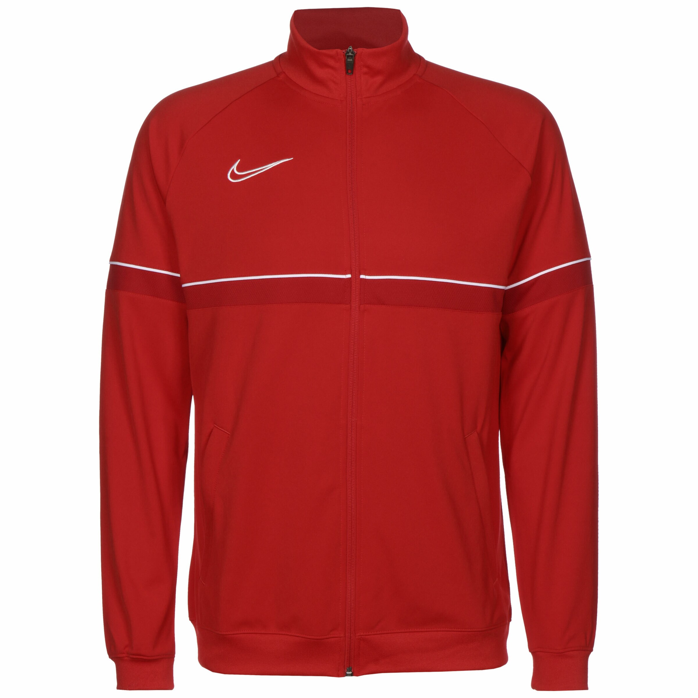 NIKE Trainingsjacke 'Academy' in Rot: Vorderseite