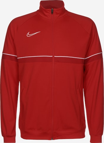 NIKE Sportjacke 'Academy' in Rot: Vorderseite