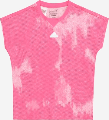 ADIDAS SPORTSWEAR - Camisa funcionais 'Future Icons' em rosa: frente