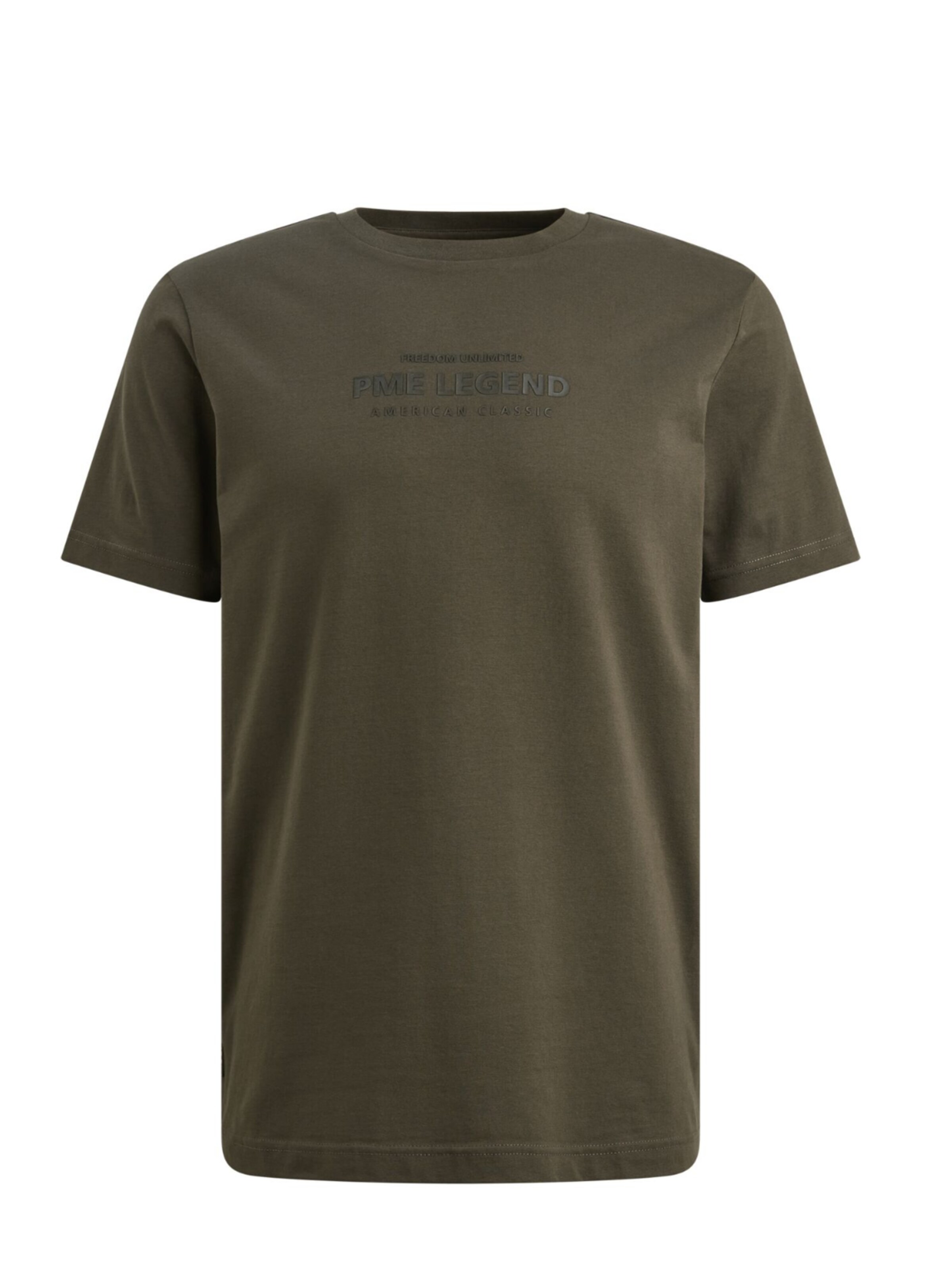 Pme-Legend Shirt 'PME Legend - Heren t-shirt' in Grey: front