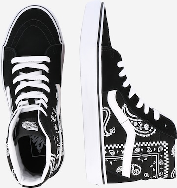 VANS Sneakers hoog 'SK8-Hi' in Zwart