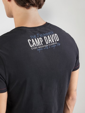 CAMP DAVID Shirt in Black