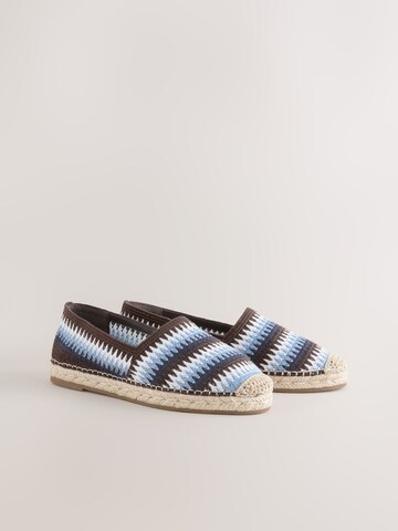 Next Espadrilles 'Forever Comfort' in Blau