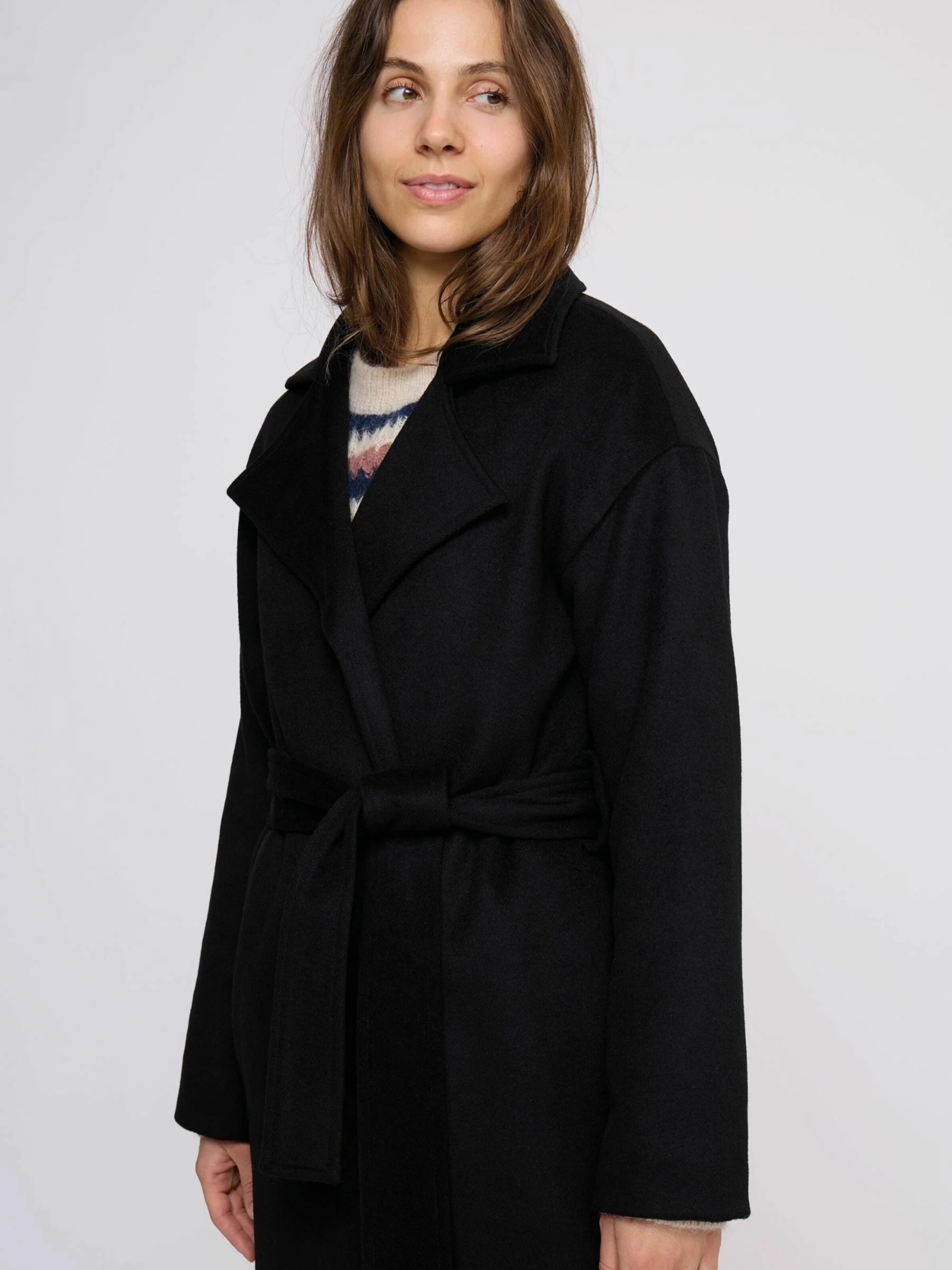 Noa Noa Winter Coat ' CeciliaNN ' in Black | ABOUT YOU