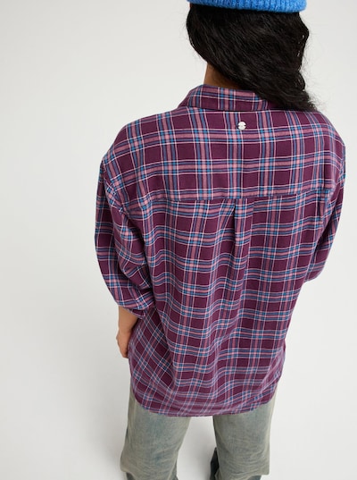 ROXY Blouse in XS in Sky blue / Cyclamen / Raspberry, Item view