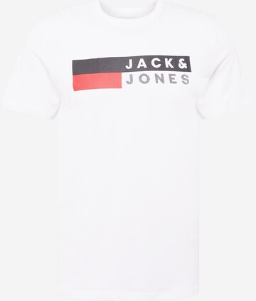 JACK & JONES Särk, värv valge: eest vaates