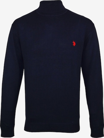 U.S. POLO ASSN. Pullover in Blau: predná strana