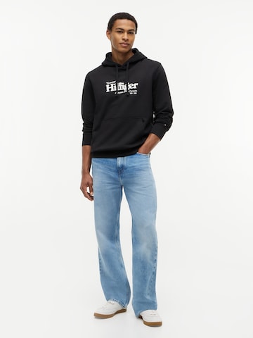 Bluză de molton 'NAUTICAL' de la TOMMY HILFIGER pe negru