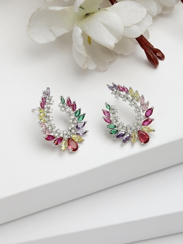 Boucles d'oreilles 'Ludmila' AVANT-GARDE PARIS en mélange de couleurs