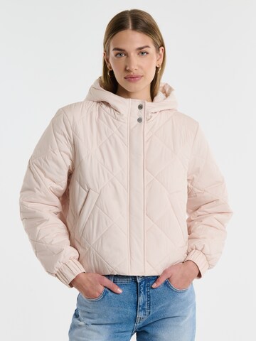 BIG STAR Between-Season Jacket 'Pery' in Beige: front