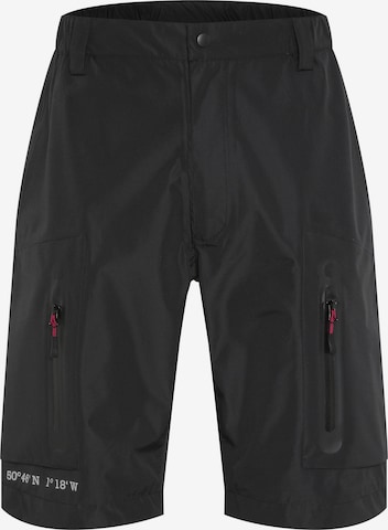 Navigator Regular Pants in Black: front