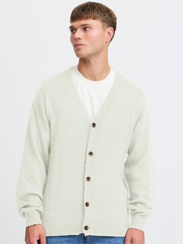 !Solid Knit cardigan 'Hamed' in White: front