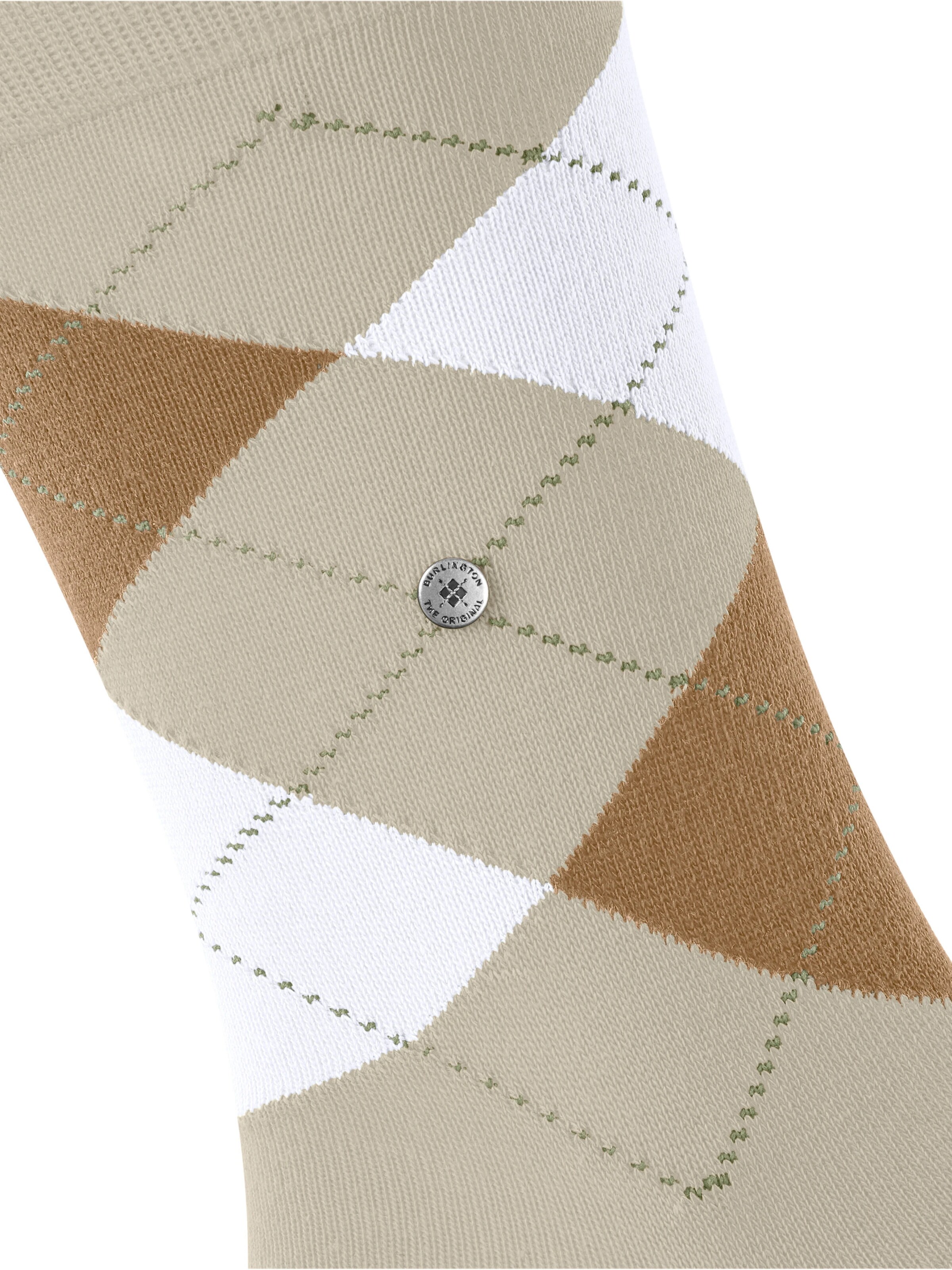 BURLINGTON Socks 'King' in Beige