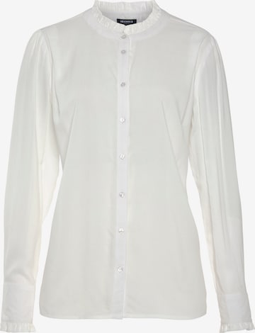 HECHTER PARIS Blouse in White: front