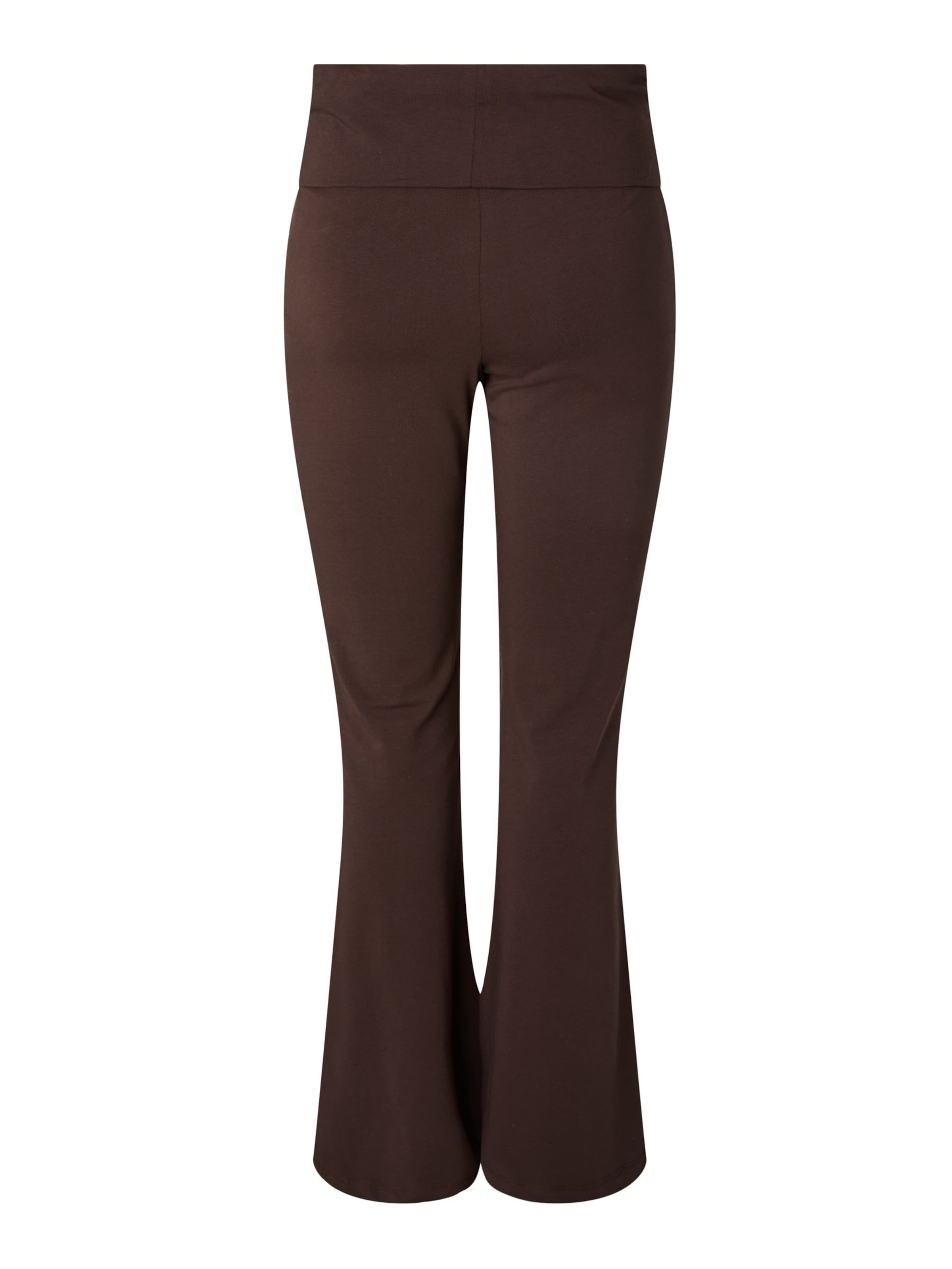 regular Leggings 'PCGeorgina' di PIECES in marrone