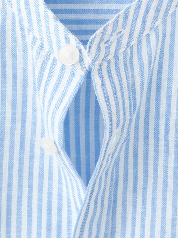 MANGO KIDS Regular fit Button Up Shirt in Blue