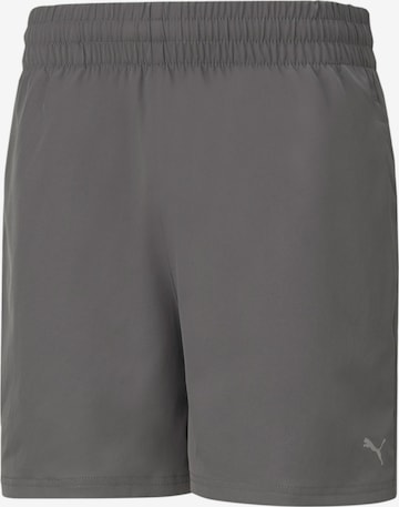 PUMA - Pantalón deportivo en gris: frente