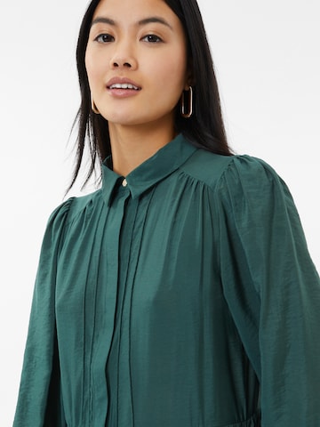 Fransa Shirt Dress in Green